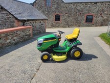 John deere x125 ride - john, mower