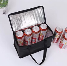 Portable Lunch Bag Insulated Cooler Thermal Picnic Foldable Food Drink Storage