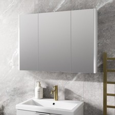 Bathroom Mirror Cabinet 900mm