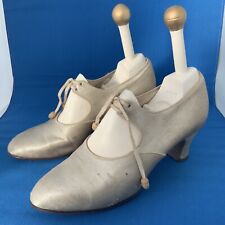 Antique Silk Wedding Shoes
