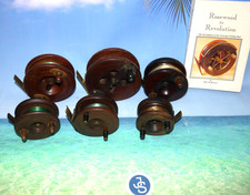 6  vintage wood brass