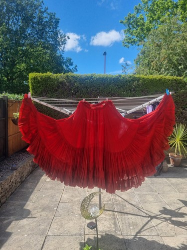 25yard tribal bellydance skirt - tribal,