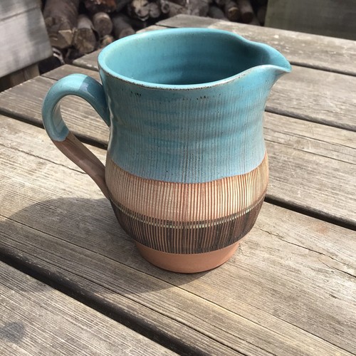 Vintage studio pottery - pottery, jug
