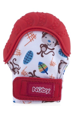 Nuby teething mitt - nuby, mitt,