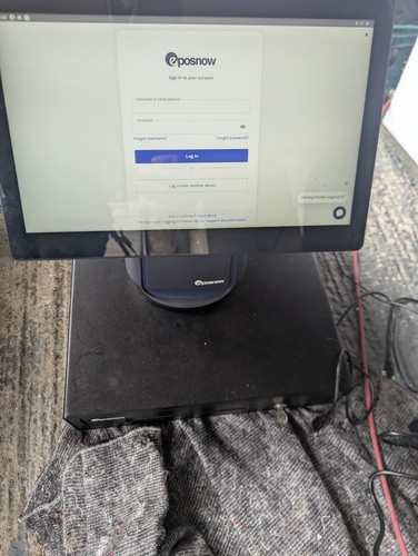 Epos now duo counter - counter, top