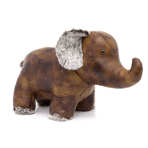 Bruno elephant doorstop faux - doorstop, |