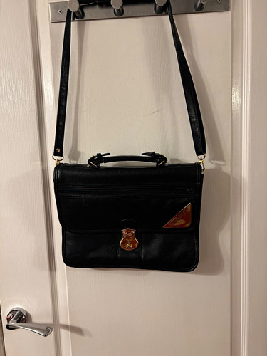 Bulaggi black leather medium - bulaggi,
