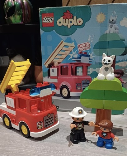 Lego duplo town fire truck - fire,