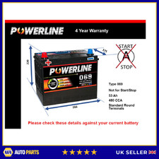 Battery fits DAEWOO MUSSO