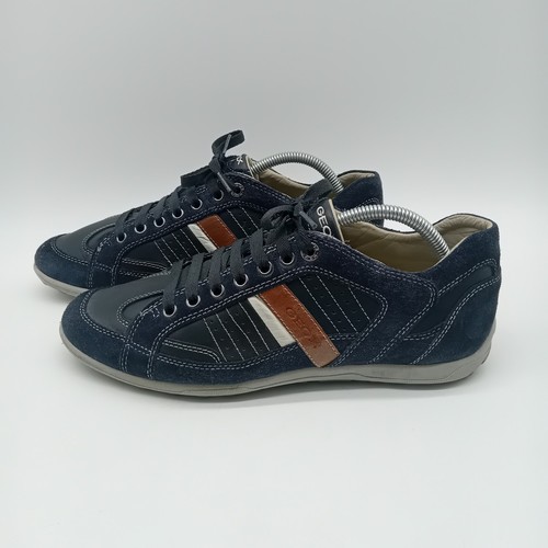 Geox respira navy suede - geox,