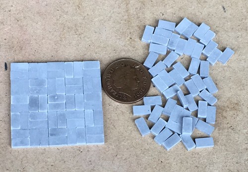 Dolls house paving - dolls,