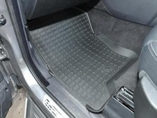 Black Rubber Floor Mats - Land
