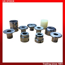 Bead Roller Forming Rolls Set 9 Steel Dies 1 Polyurethane Roll 22mm Swage Tip