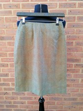 Dubarry Wool Tweed Skirt Size UK10 CONNACHT ACORN 4162-12