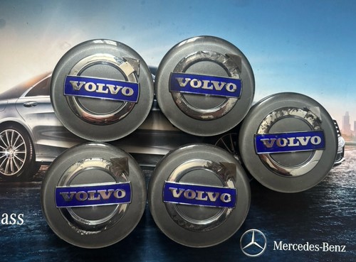 Five genuine volvo wheel caps - volvo,