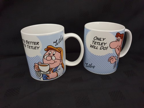 Official tetley tea mugs - 2,