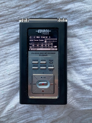 Edirol roland 09hr - roland, r-09hr