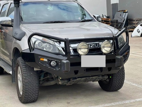 Steel winch bumper - steel, for