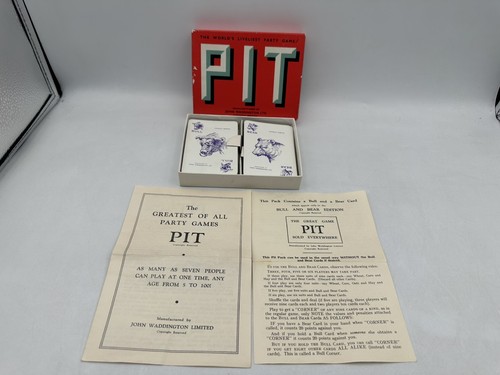 Vintage pit card - vintage,