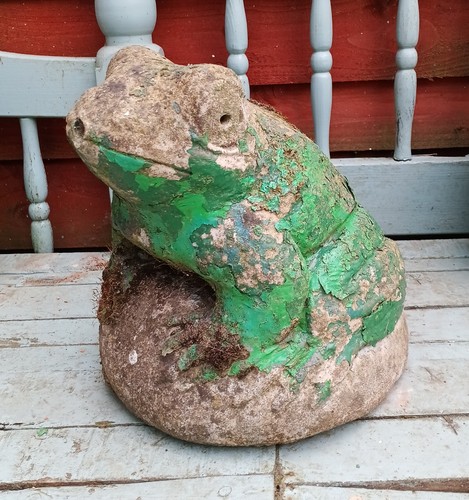 Vintage concrete stone large
