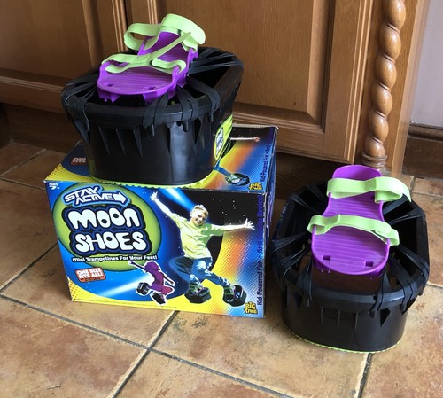 Moon shoes mini trampolines - moon,