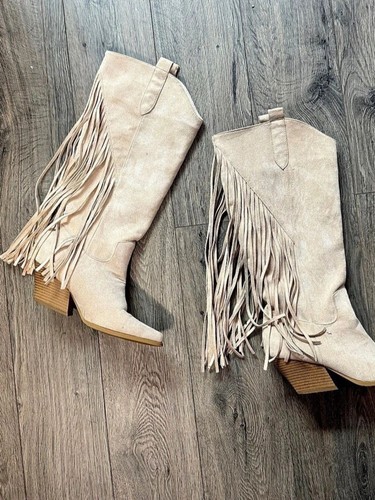 Nasty gal beige faux - gal,