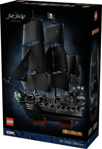 Lego 10365 icons black pearl - icons,