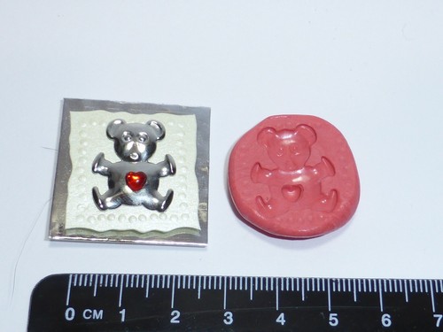 Scale teddy bear - , 1:12