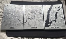 Three Piece London, Paris, New