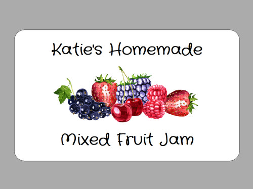 X21 mixed fruit jam jar - mixed,