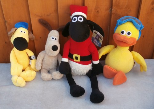 Set soft plush toys shaun - set,