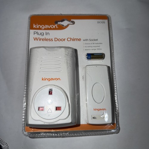 Plug wireless door chime - plug-in,