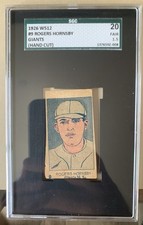 1926 W512 #9 Rogers Hornsby SGC 1.5