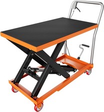 Hydraulic Lift Table Cart