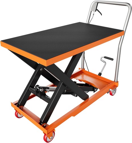 Hydraulic lift table - table, cart