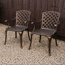 Set of 2 Antique Outdoor