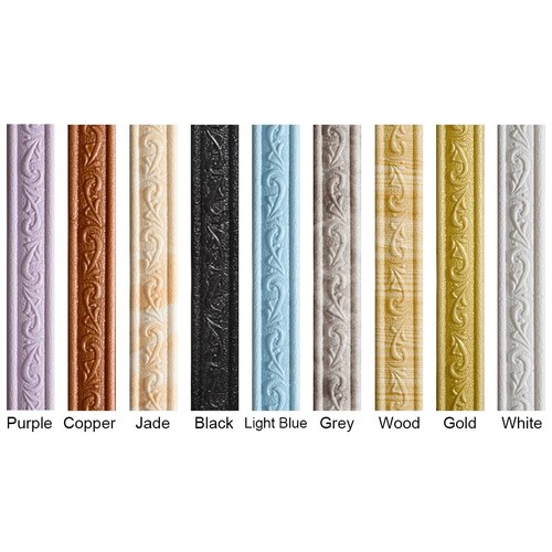 Self adhesive wall trim - wall,