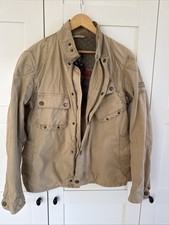 Barbour International Men's Steve McQueen Biker Style Jacket Size Large