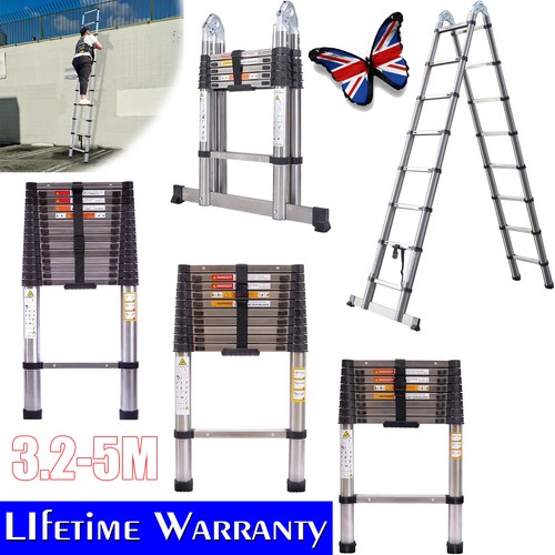 Telescopic ladder extendable - ladder,