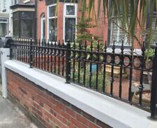 Wrought Iron Railings Fencing Victorian Buckingham Gate Steel Bespoke