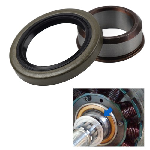 Sprocket shaft spacer seal - &,