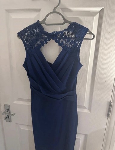 Lipsy london navy blue - blue, lace