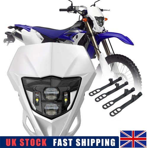 Led headlamp white fairing - headlamp+white, for