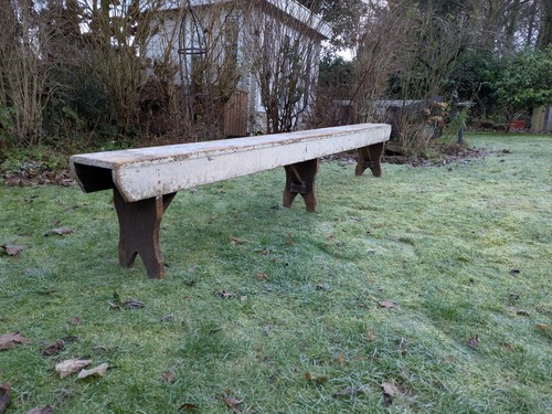 Vintage school bench - vintage,