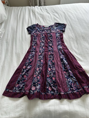 Vintage biba 1980s blue purple - biba,
