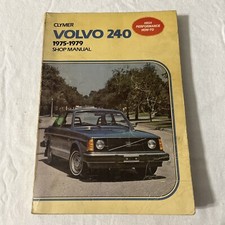 Repair Manual 1975-79 Volvo 240 Clymer Shop Manual A223.