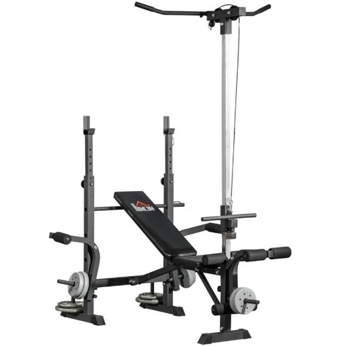 Adjustable weight bench - adjustable, with