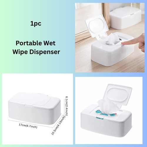 1pc portable wet - wet, wipe