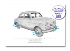 Vauxhall Wyvern EIX hand-drawn