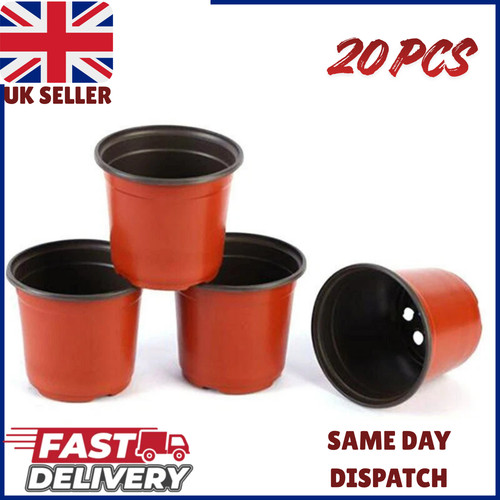 20pcs plastic plant pots small - 20pcs,